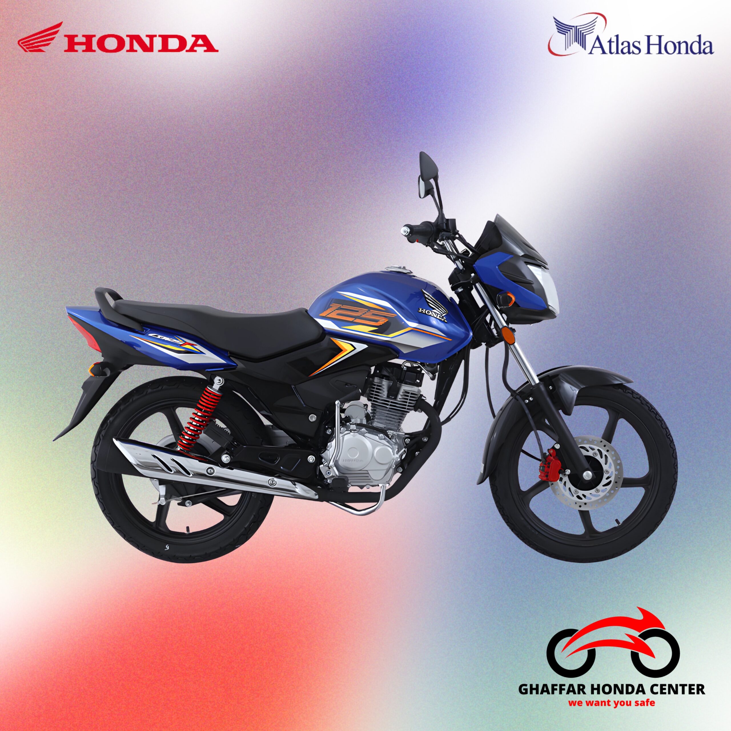 HONDA CB125F BLUE