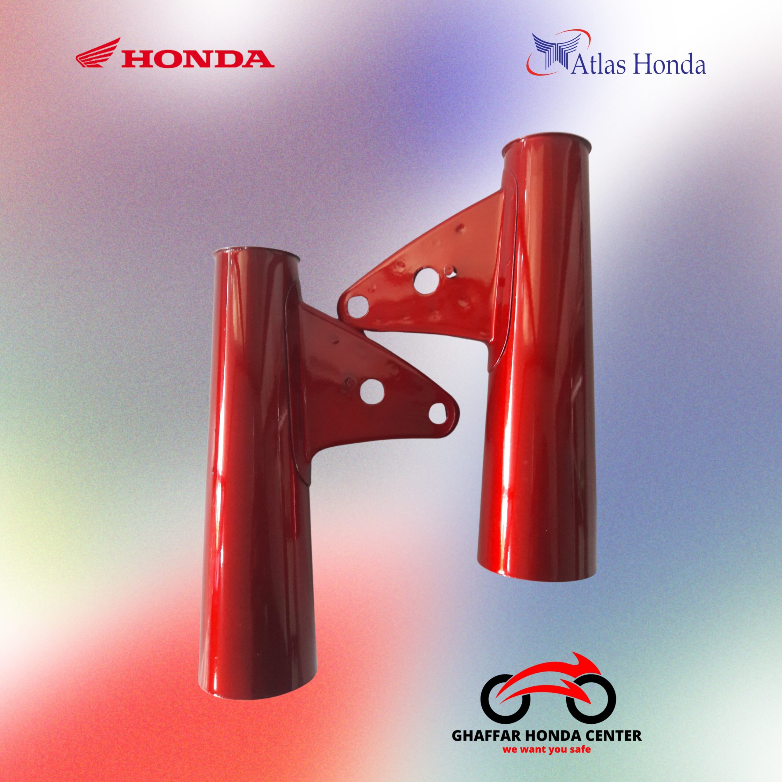 COVER FRONT FORK UND SET / KANAY FOR CG125